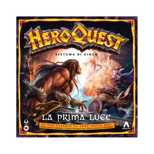 Juego De Mesa Avalon Hill Heroquest Hasbro Gaming  x 1 Juego de mesa de aventuras y estrategia donde los jugadores exploran mazmorras, enfrentan monstruos y buscan tesoros en un mundo de fantasía épica. Un jugador asume el rol de Zargon, el villano que co
