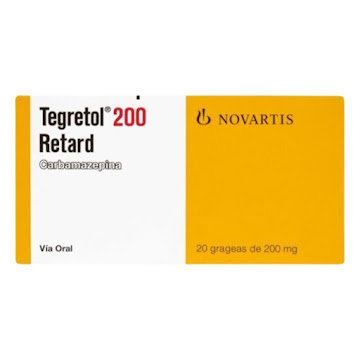 Tegretol Retard 200 mg Caja x 20 Grageas  