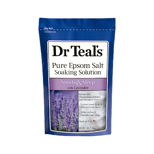 Sal De Epsom Dr Teal'S   Con Aceite Esencial De Lavanda 0.45kg  