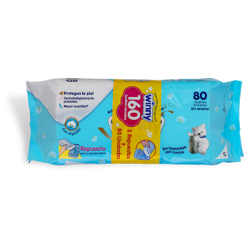 //TOALLITAS HÚMEDAS WINNY SENSITIVE RN  X160UND  