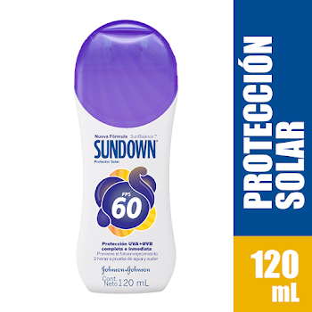 Protector Solar Sundown Sun Balance Fps60 Uva + Uvb x 120 ml  