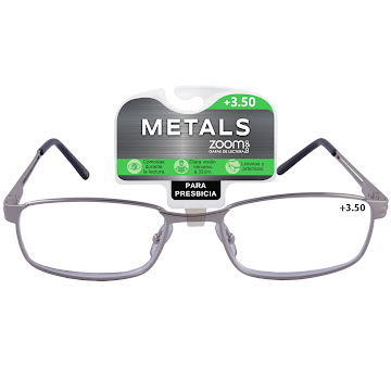 Gafas Lectura Zoom To Go Metals +3.50 x 1 und  