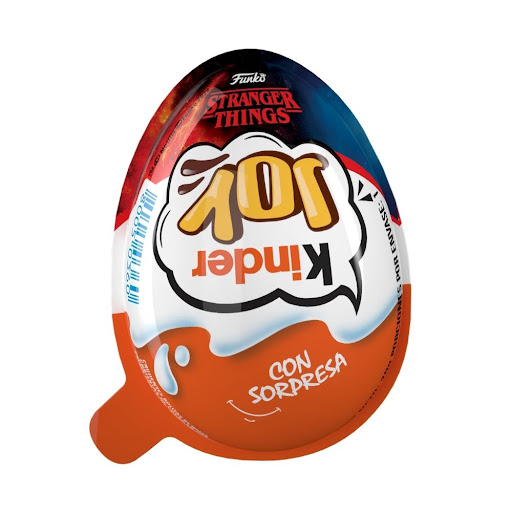 Huevo Kinder Joy Edición Stranger Things Paquete x 20 gr