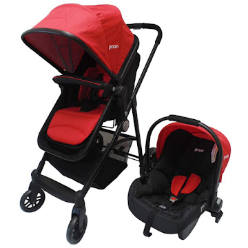 Solo Online Travel System Con Base Y   Portabebe Capri Rojo 