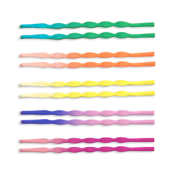 Hebillas Rizadas Colores   Variados x 5 und  