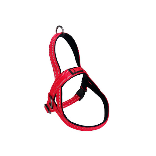ARNES KONG C NORWEGIAN ROJO S KONG  x 1 Diseñado para brindar comodidad y control durante los paseos, este arnés estilo noruego ofrece un ajuste seguro y fácil de colocar. Su diseño ergonómico distribuye la presión de manera uniforme, evita