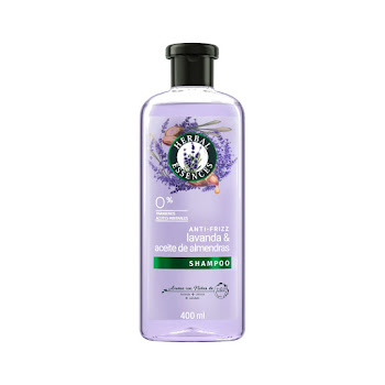 Shampoo Herbal Essences Antifrizz Lavanda Y Aceite de Almendras Frasco x 400 ml  
