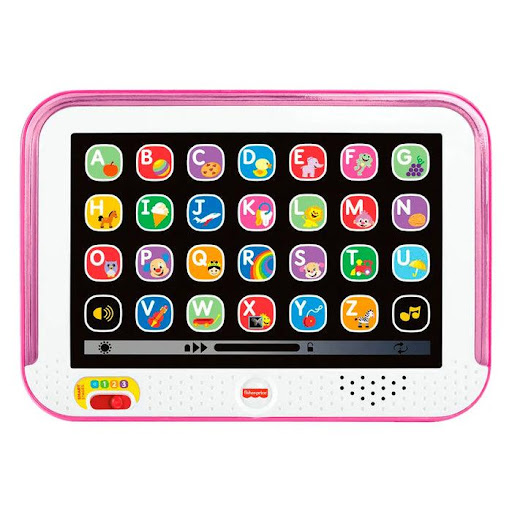 Fisher Price Ríe Y Aprende Tablet De Aprendizaje Rosa Fisher Price Caja Abierta x 1 La Tablet de Aprendizaje Ríe y Aprende Fisher-Price� Rosa es una herramienta interactiva diseñada para acompañar a los niños en su aprendizaje temprano. Con 28 botones de ;aplicaciones;, luces multico