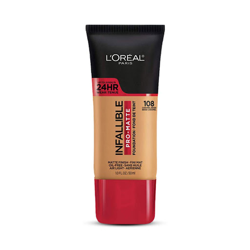 BASE LOREAL PARIS INFALLIBLE PRO MATTE FDT CARAMEL BEIGE X 30 ML      