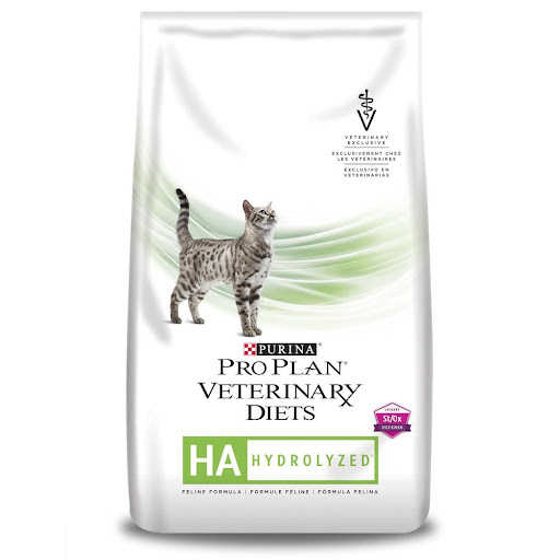 PRO PLAN F HA 1,8 KG PRO PLAN  x 1 Alimento completo para gatos adultos de todas las razas formulado para ayudar en el tratamiento de alergias o intolerancias alimentarias. También se puede utilizar como auxiliar en dieta de eliminació