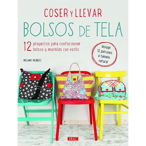 Coser Y Llevar Bolsos De Tela. 12 Proyectos Editorial Del Drac Libro x 1.0 COSER Y LLEVAR BOLSOS DE TELA. 12 PROYECTOS PARA CONFECCIONAR BOLSOS Y MOCHILAS CON ESTILO   12 modelos de bolsos, desde clutches y mochilas hasta bolsos hobo y bolsas para ir de compras. Con diferent
