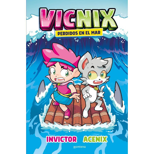 Vicnix Perdidos En El Mar Montena Libro x 1.0 VICNIX 1. PERDIDOS EN EL MAR  ¡Prepárate para vivir la aventura más épica con VICNIX! Invictor y Acenix siempre han querido salvar el mundo para conseguir el título oficial de héroes. Ahora que el agu