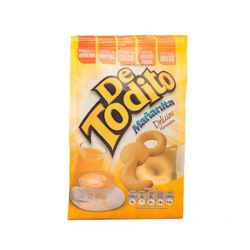 Pasabocas De Todito Mañanita Delicias Horneadas Paquete x 40 gr  