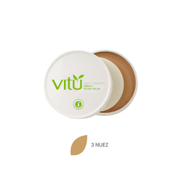 Polvo Compacto Vitu Sabila Y Nuez x 1 und  