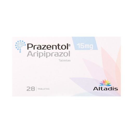 Prazentol Aripiprazol   15mg Altadis Caja x28 Tab