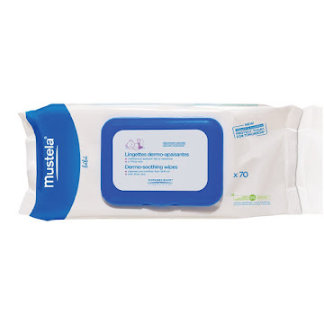 Solo Online TOALLITAS HUMEDAS   MUSTELA DERMO SUAVIZANTES PARA POMPIS X 70 UNI 