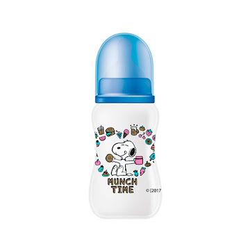 Solo Online Tetero Peanuts  Facil   Agarre 125ml 4ozcolor Azul X 1 Unidad 