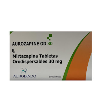 Auroxapin Mirtazapina 30mg Caja x 30 Tabletas  
