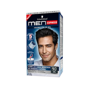 Tinte Men Express 90 Negro Natural x 1 und  