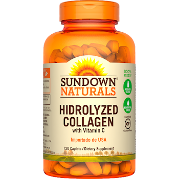 Suplemento Dietario Colágeno Hidrolizado Sundown Naturals Frasco x 120 Cápsulas  