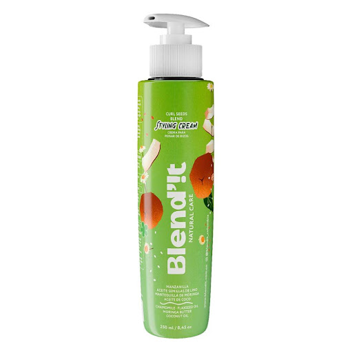 Crema Para Peinar de Rizos Niños Blend´it, Curl Seeds Blend Nutre y define la hebra x250ml  Blend´it 250ml x 250ml Define, Humecta, Repara, Controla el Frizz, Repara la hebra.

Contenido Neto: 250Ml

Crema para peinar Curl Seeds Blend, creada para resaltar la textura natural del cabello rizado o crespo.


Su mezcl
