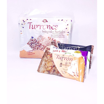Turron Tostao Delicia Natural Integral 6 Paquetes x 150 gr  