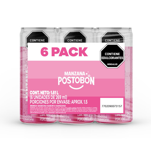 Gaseosa Manzana Cero   Sixpack x 269 ml
