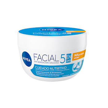 Crema Nivea Facial Cuidado Nutritivo Hidratante x 100 ml  