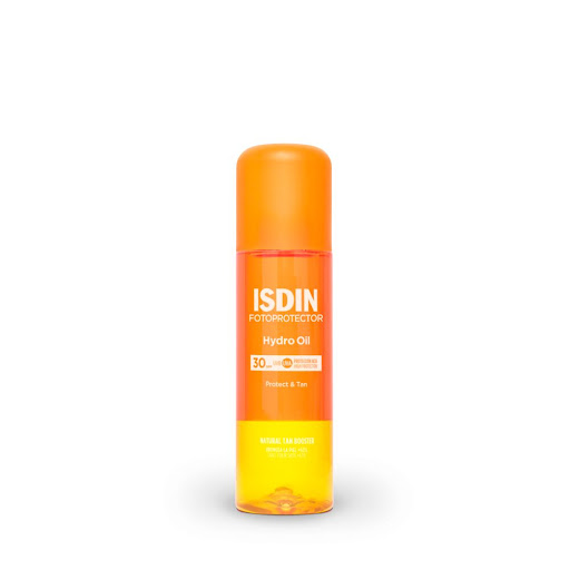 Fotoprotector Corporal Isdin Hydro Oil Spf 30 Frasco Con Spray x 200 ml
