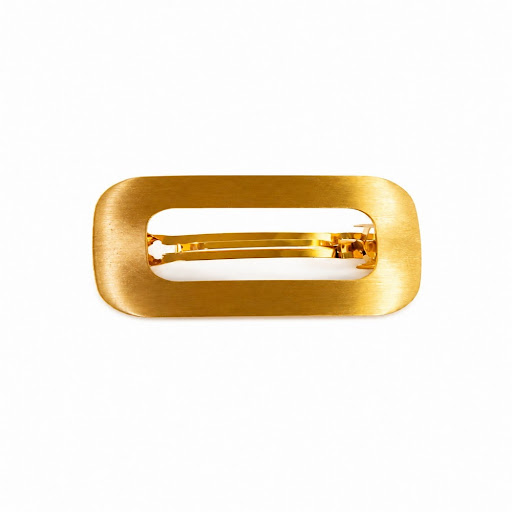 Gancho de Metal Dorado Cuadrado x 1 Und