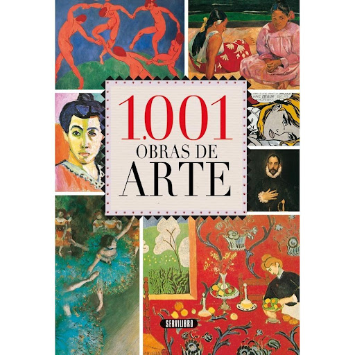 1.001 Obras De Arte Servilibro Libro x 1.0 1.001 Obras de arte   Lo mejor del arte de los cinco continentes y de todos los tiempos en su mano. Puro placer visual y estético.  Colección: Enciclopedia 1001 Encuadernación: Cartoné con cubierta pl