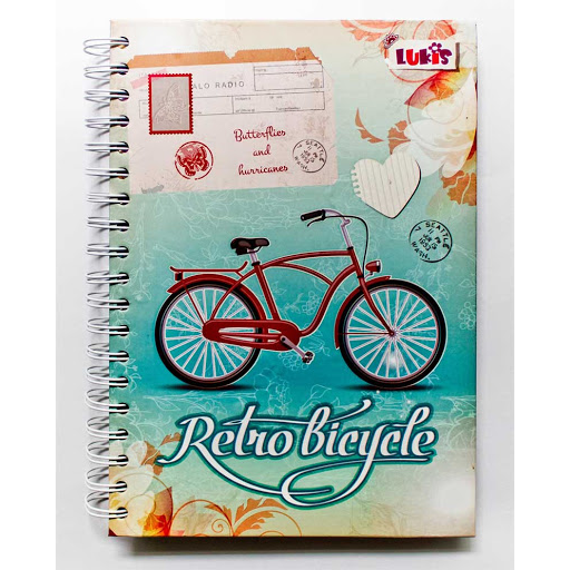 Cuaderno Lukis Pequeño Argollado Retro x 1 und