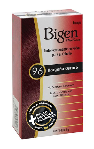 Solo Online Tinte Bigen Borgoña   Oscuro 96 X 6gr 