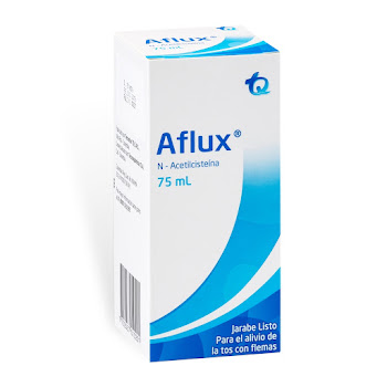 Aflux N Acetilcisteina 100 mg Tecnoquímicas Jarabe Frasco x 75 ml  