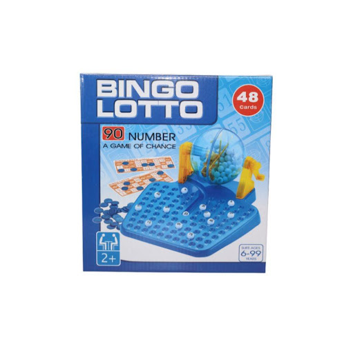 Bingo Lotto Mediano Caja Plasticos Asociados  x 1 Un clásico juego de azar perfecto para reuniones familiares y encuentros con amigos, ideal para reforzar la atención y la memoria.Características:Material: Plástico resistente con bombo giratorioDiseñ