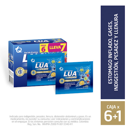 //Oferta Sal de Frutas Lua Plus Pague 6 Lleve 7 