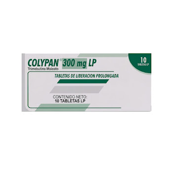 Colypan Trimebutina 300 mg LP Lafrancol Caja x 10 Tabletas  