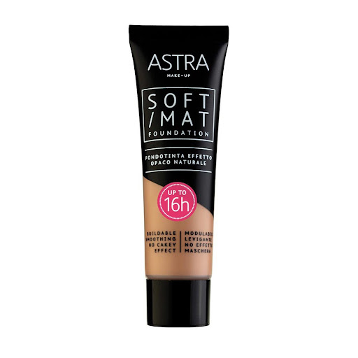 Base liquida Astra Soft   Mat Foundatión Cinnamon x und