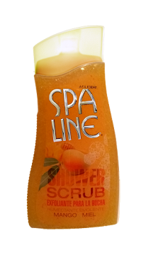 EXFOLIANTE SPA LINE LA   DUCHA HUMECTANTE EMOLIENTE MANGO MIEL 250 ML 