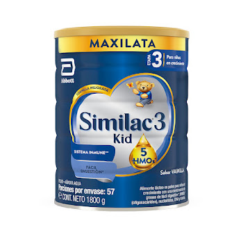 Fórmula Infantil Etapa 3 Similac 5HMOs 12 Meses en Adelante Polvo x 1800 gr  