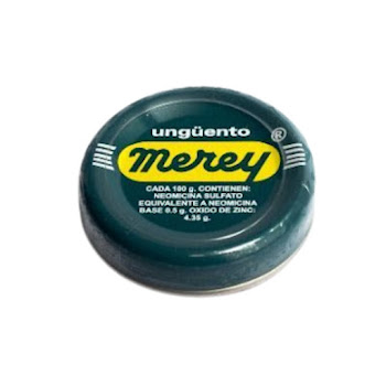 Merey Ungüento Lata X10G. Merey Neomicina Sulfato Oxido De Zinc  
