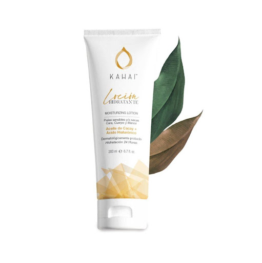 Kahai Loción Hidratante 200 ml Kahai 200 x ml LOCIÓN HIDRATANTE KAHAI

El poder natural del aceite de Cacay, el Ácido Hialurónico soluble, el Aloe Vera, Aceite de Coco y la manteca de Karité proveen un efecto de hidratación prolongada, alisando y