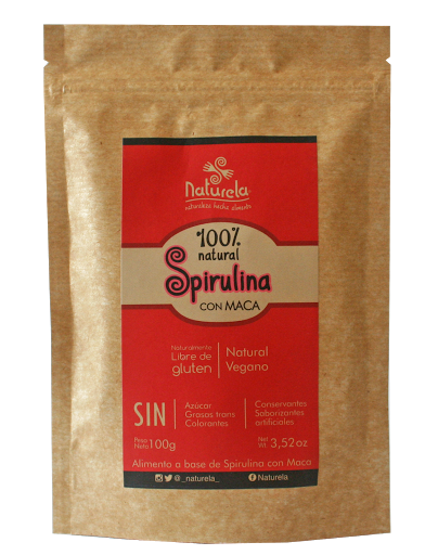 Solo Online Spirulina En Polvo Con   Maca 100 G 