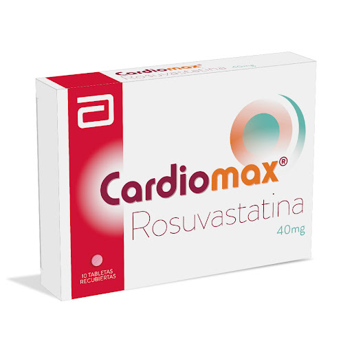 Cardiomax Rosuvastatina 40 mg Abbott Caja x 10 Tabletas