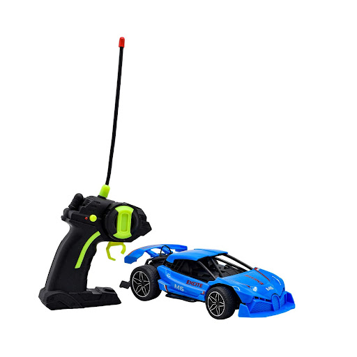 Coche Teledirigido Smoking Road Azul Toy Logic Caja x 1 ĦPrepárate para la acción con el Carro Control Remoto Smoking Road Azul! Este coche teledirigido de escala 1:16 está diseñado para ofrecer una experiencia de conducción emocionante, con movimiento mul