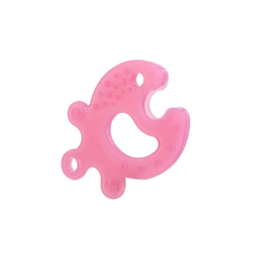 Mordedor De Silicona Pez Rosado X 1 Und Farlin Blister x 1 Und