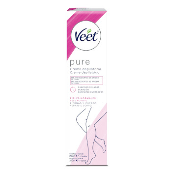 Crema Depilatoria Veet Piernas y Cuerpo Piel Normal x 200 ml  