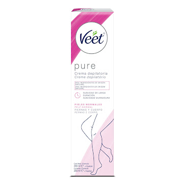 Crema Depilatoria Veet Piernas y Cuerpo Piel Normal x 200 ml  