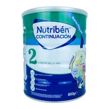 Fórmula Infantil   Nutribén 2 Continuación +6meses En Polvo x 800 gr  