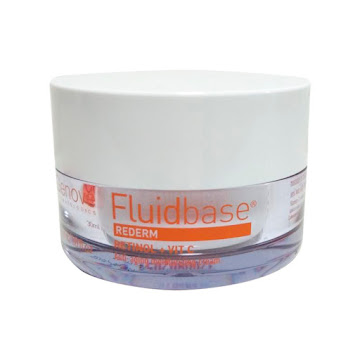Crema Facial Fluidbase Rederm Hidratante Retinol + Vitamina C Frasco x 30 ml  